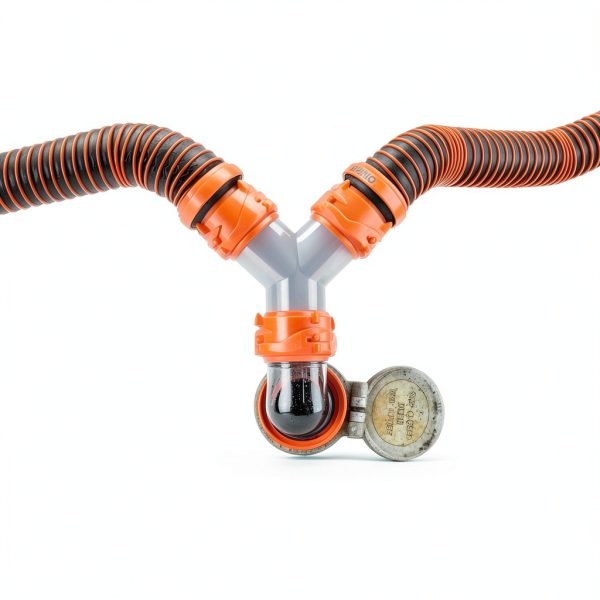 Camco RhinoFlex RV Sewer Hose Elbow Adapter-4