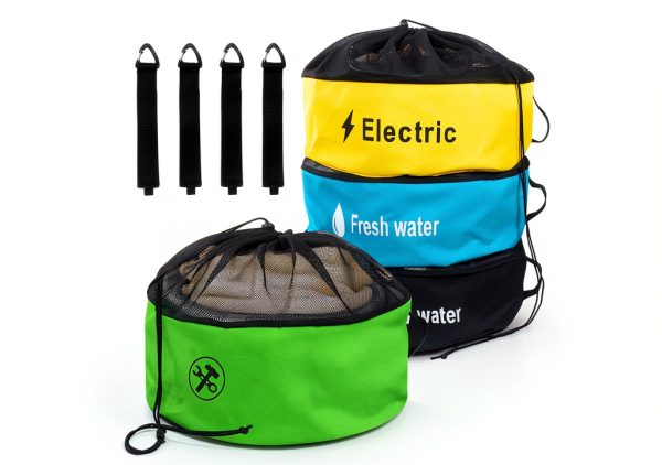 Uningmng RV Sewer Hose Storage Bags Polyester Waterproof-0