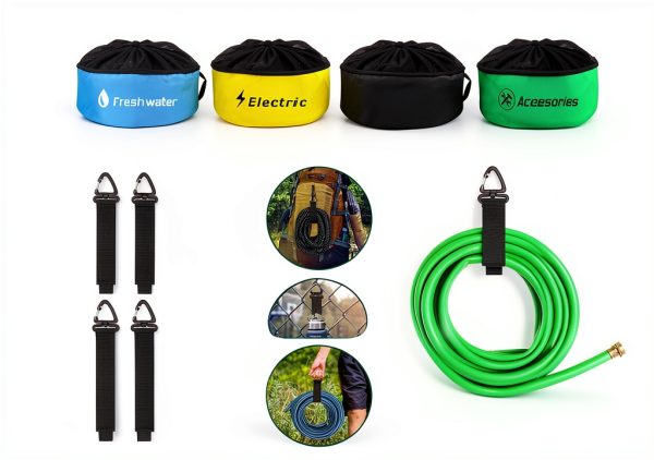 Uningmng RV Sewer Hose Storage Bags Polyester Waterproof-3