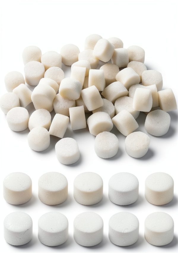 Air Filter Sponge 100 PCS Replacement QfwdfcTrenz Compressor White-0
