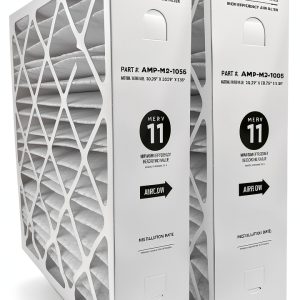 Replacement forClean Comfort AMP-M2-1056 2 Pack Media Air Filter MERV-0